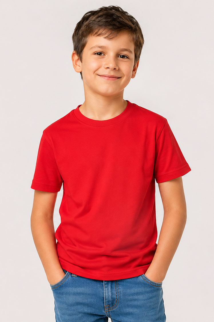 Camiseta de niño de algodón personalizable
